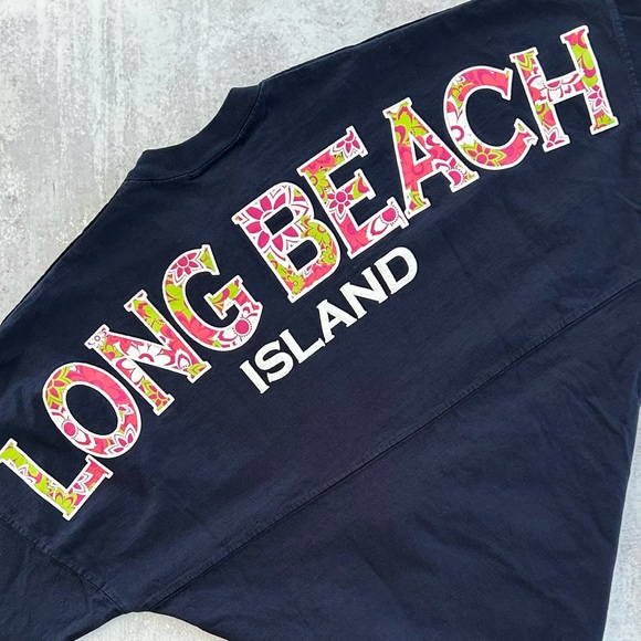 Long Beach Island NJ Classic Spirit Jersey in Navy, XS NWOT - Picture 1 of 7